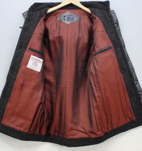 RJB NJ103 Harris tweed quilted coat　3